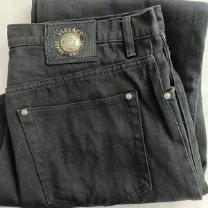 Black jeans Versace Jeans Couture Size 34